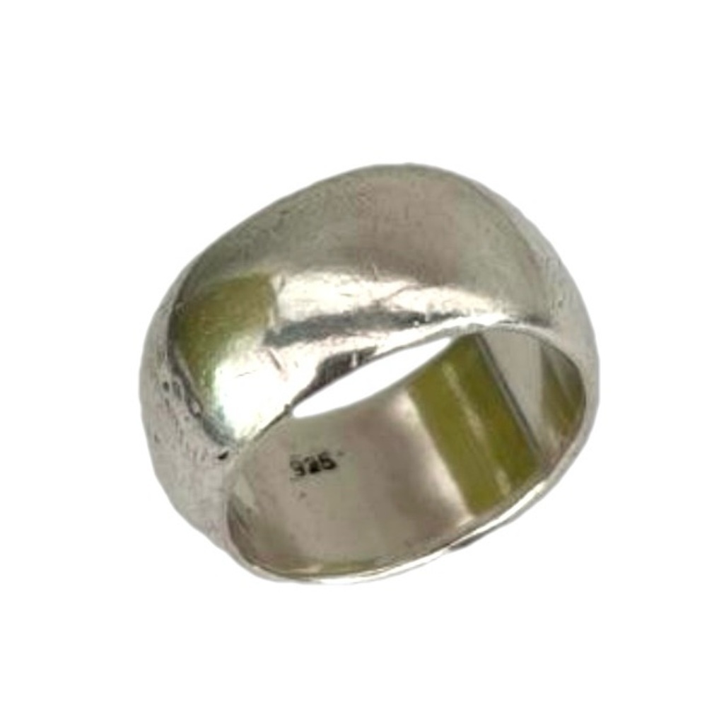 Vintage Sterling Silver Chunky Ring 925 Size 8
